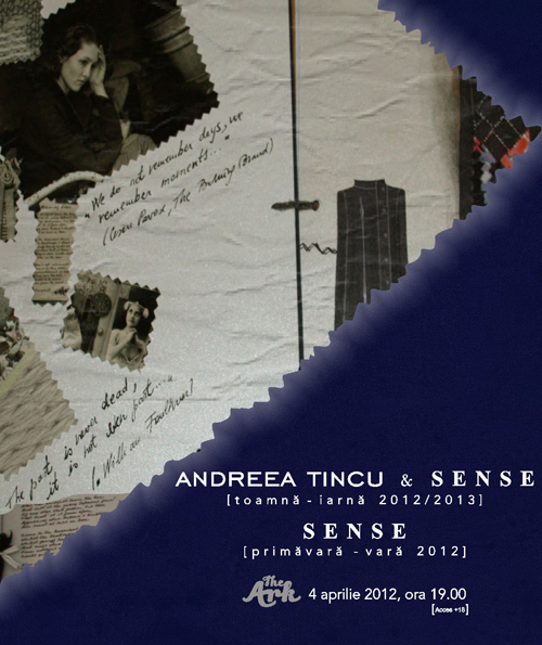 Designerul Andreea Tincu isi prezinta noile colectii