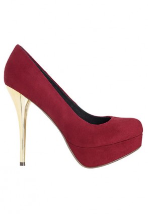 Pantofi din piele intoarsa, Debenhams