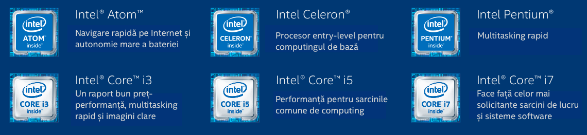 Tipuri de procesoare