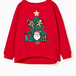 Pulover-pentru-fetite-din-lana,-Zara,-79,90-lei