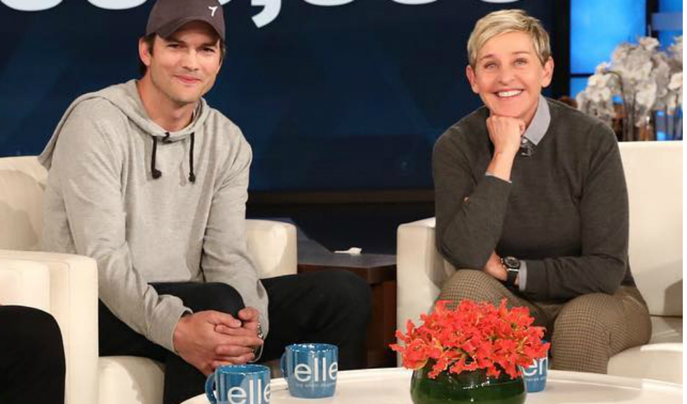 Ashton Kutcher ia pregătit o surpriză impresionantă lui Ellen