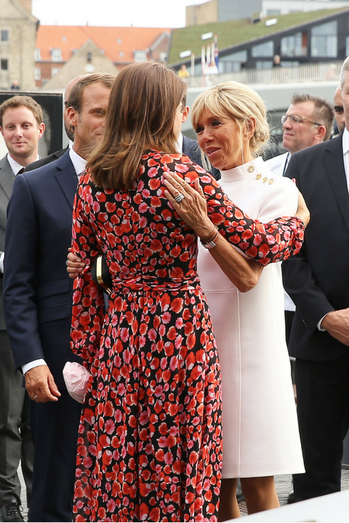 Brigitte Macron și Prințesa Mary a Danemarcei