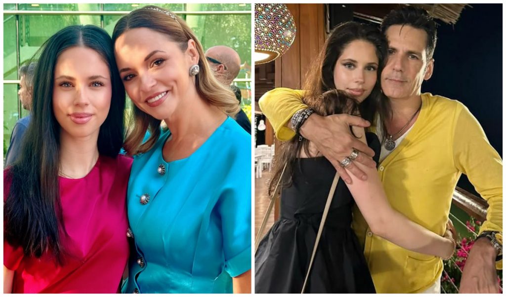 Andreea Marin și Ștefan Bănică, imagini inedite împreună. Fiica lor, Violeta, a absolvit liceul