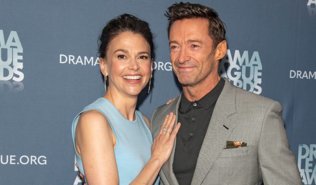 Hugh Jackman și Sutton Foster, prima apariție pe covorul roșu în calitate de cuplu, după divorțul actorului de Deborra-Lee Furness
